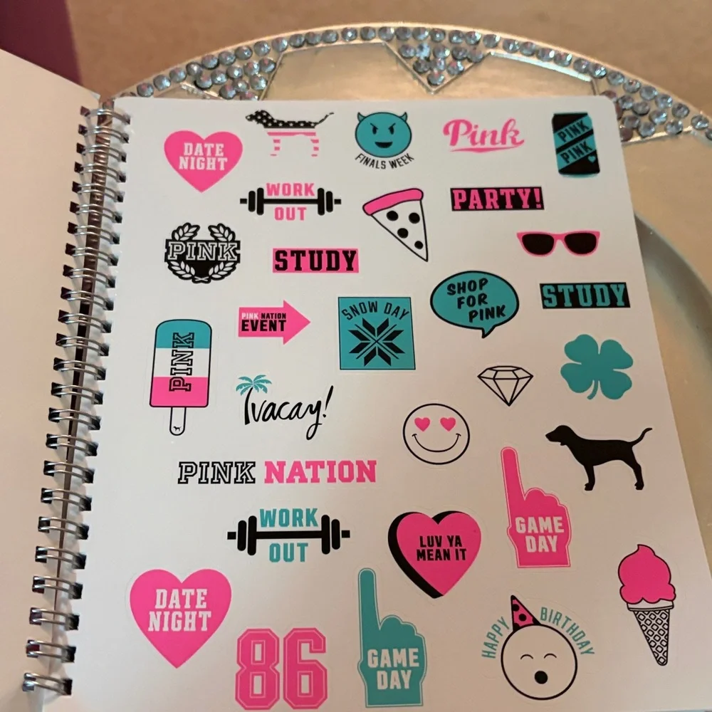 Pink Victoria’s Secret 2016-2017 datebook brand new